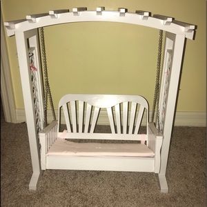 american girl doll swing